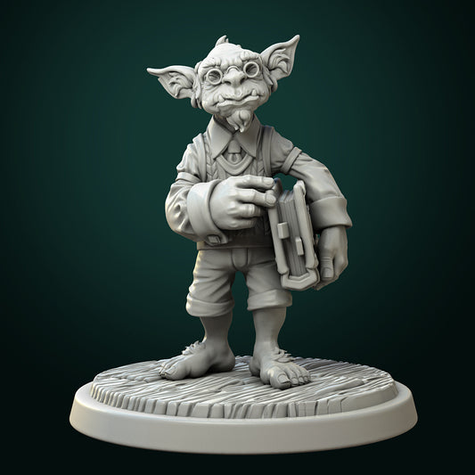 Goblin librarianr  32mm, 53mm o 75mm