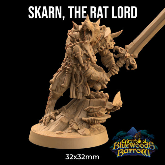 Skarn, The Rat Lord   32mm, 53mm o 75mm