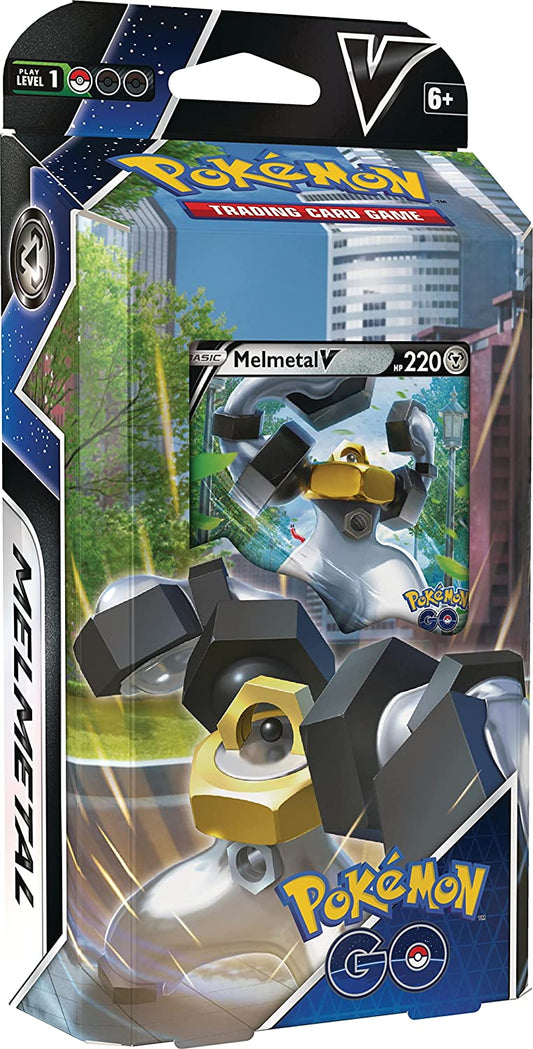 Pokemon TCG GO Melmetal V Battle Deck (60 Cartas, Listo para Jugar) (Inglés)